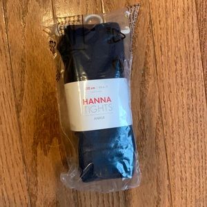 Hanna Anderson Footless Girls Tights 6-7